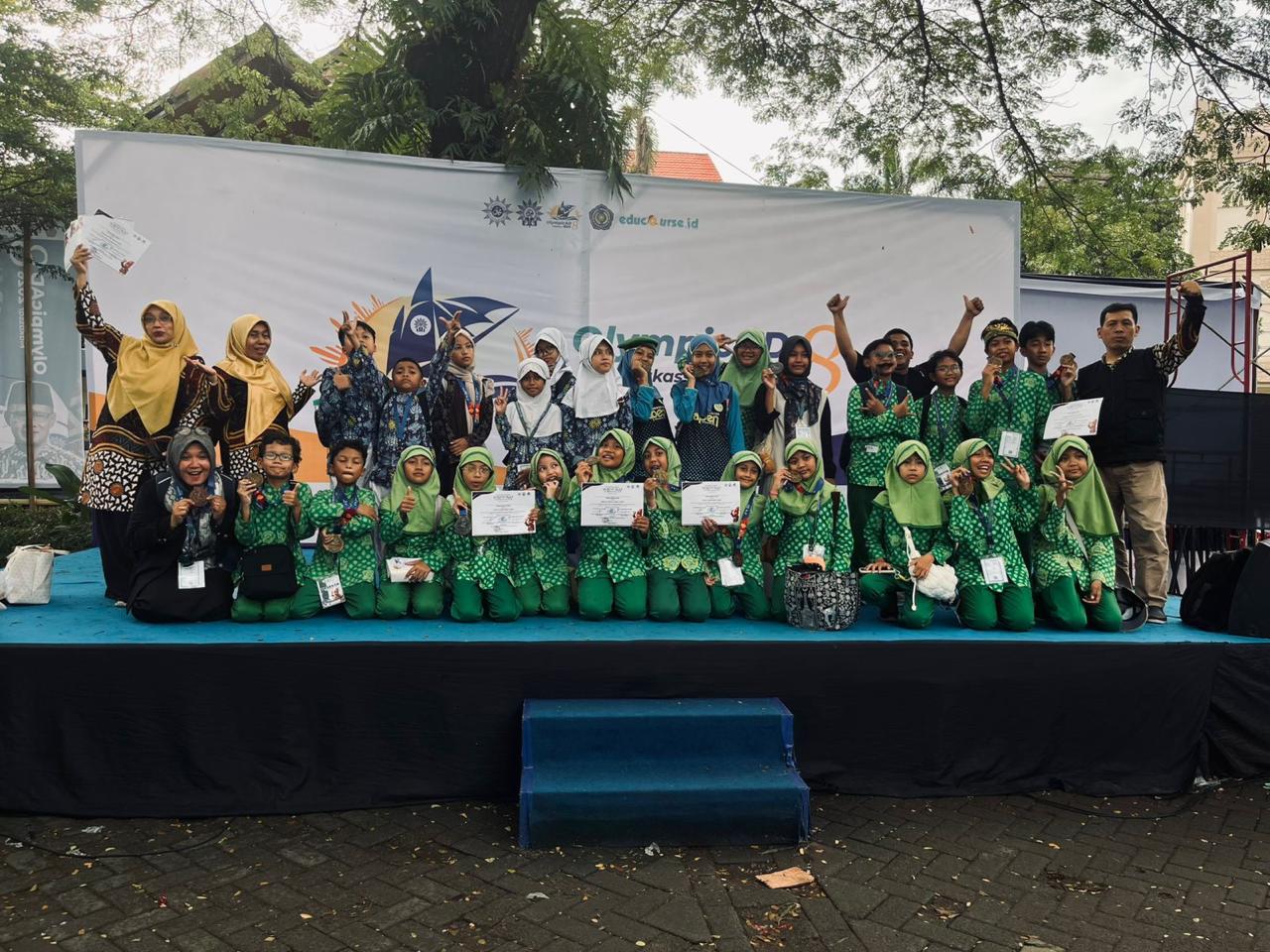 SD Muhammadiyah Sapen Borong 19 Medali di Olimpiade Ahmad Dahlan (OlimpicAD) VIII di Makasar